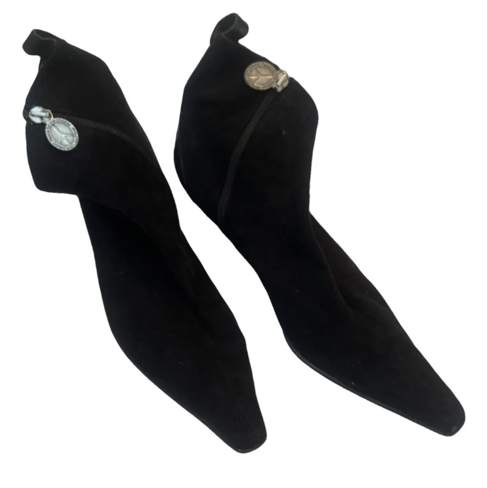 Donald J. Pliner Black Ankle Booties